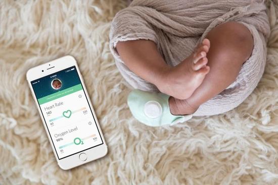Owlet智能婴儿袜：宝宝专用的心率监测器1