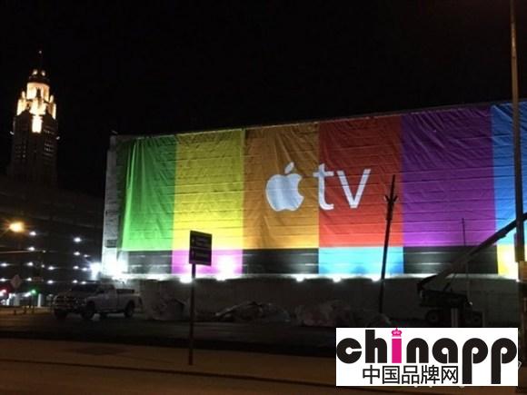 不愧是亲儿子！Apple TV彩虹广告牌席卷全美5