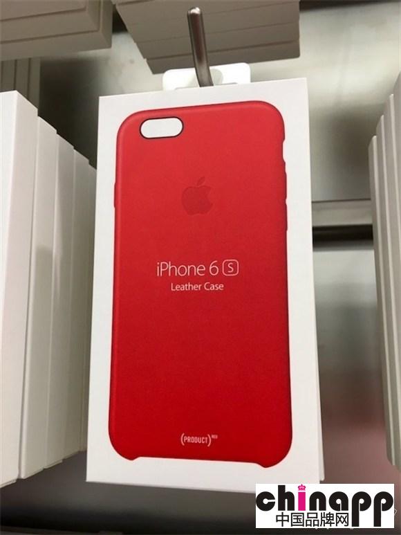 苹果为iPhone 6s发布RED特别版皮革保护壳3