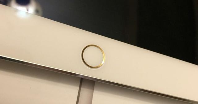 国外用户幸运的收到配备金色Touch ID按钮的银色iPad Pro1