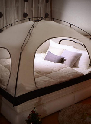 保暖床上帐篷：在家也能享受露营的乐趣