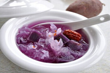 紫薯的吃法：紫薯汁
