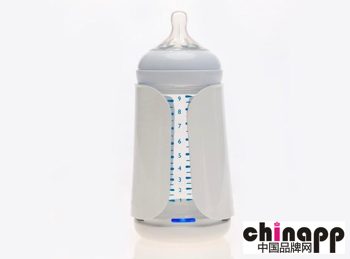 Sleevely智能奶瓶套 自动监测宝宝吃奶情况3
