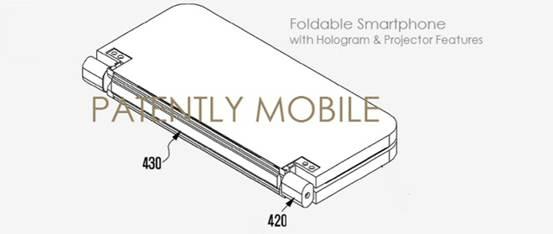三星新专利曝光 手机变身3D立体折叠投影仪1