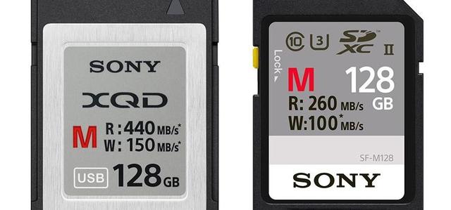 索尼推出高速XQD与SD闪存卡 满足4K拍摄需求1