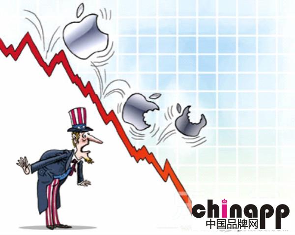 苹果公司内忧外患！销量放缓、股价下跌2