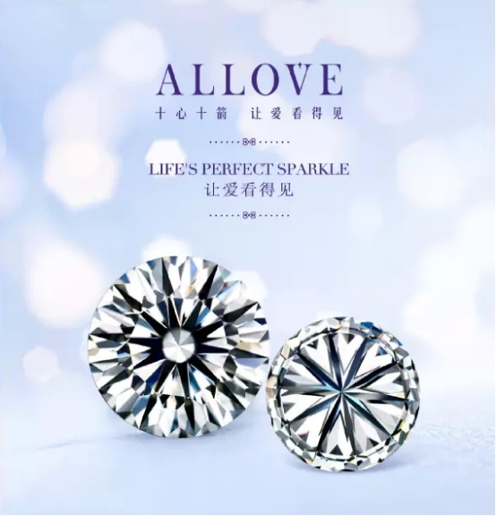 ALLOVE “十心十箭”钻石 给你比较完美的爱3