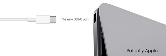 苹果Macbook新增四项USB-C接口专利1