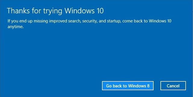 如何将windows 10恢复旧版本系统12