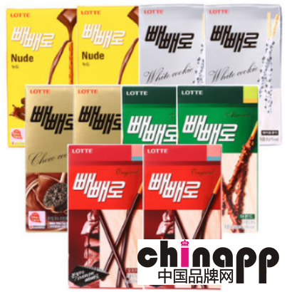 舌尖上的巧克力棒饼干 韩国进口零食pepero比较具特色3