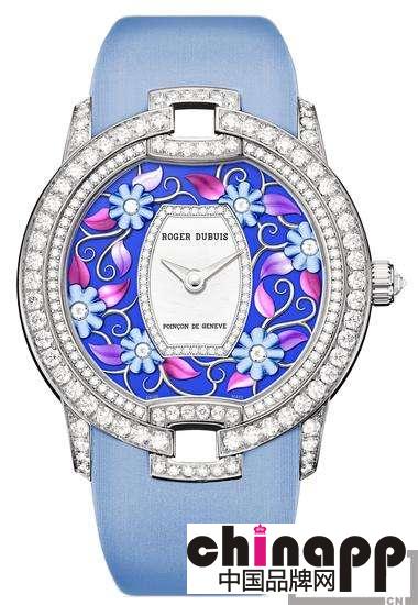 2016SIHH：罗杰杜彼Blossom Velvet花漾名伶系列腕表2