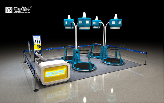 幻影星空VR虚拟现实跑步机体验尽在琶洲AAA展F2032