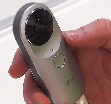 LG 正式公布旗下全景相机 LG 360 Cam2