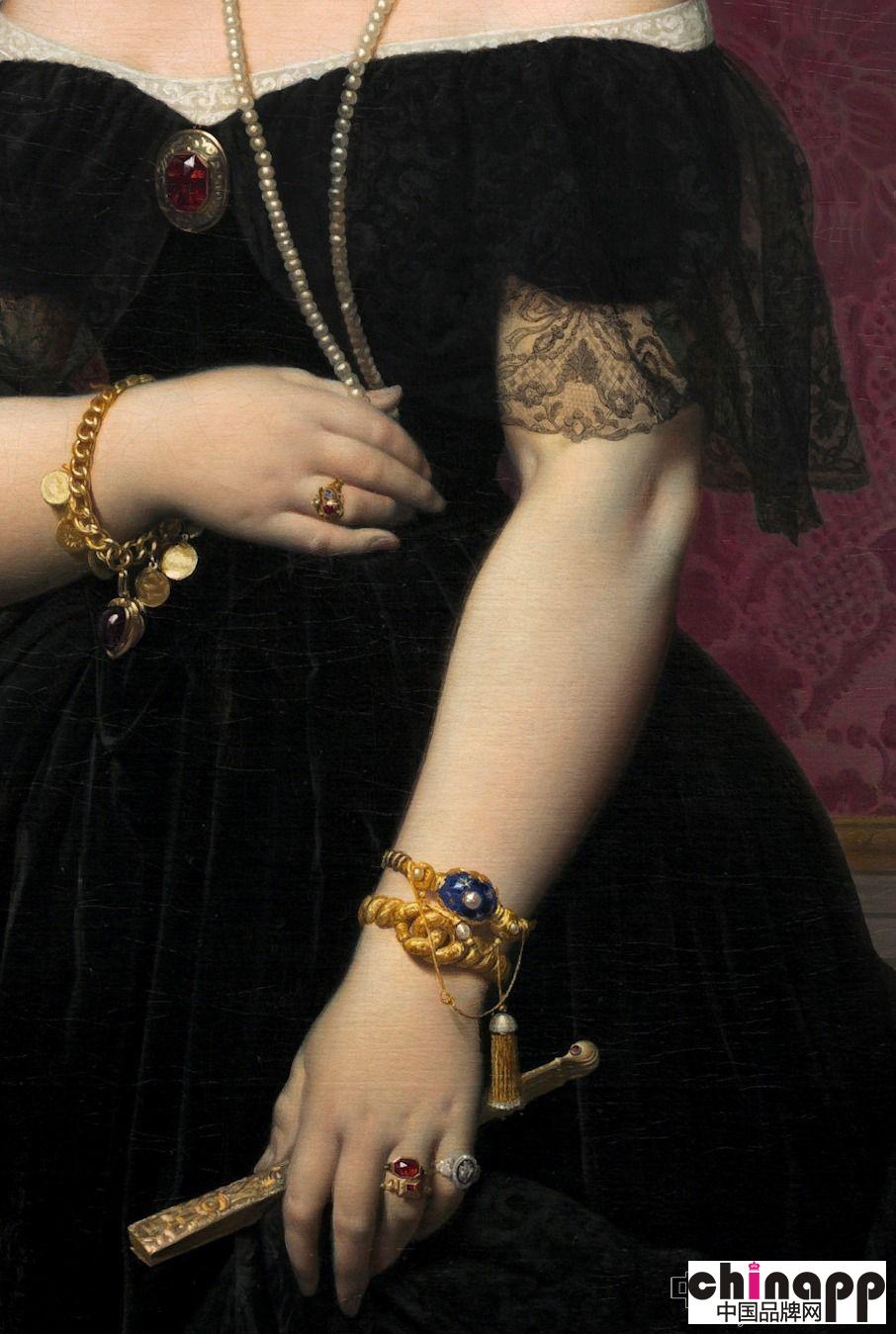 欧洲古典美饰 出自油画里的珠宝1