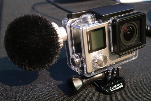 可提高音频效果：森海塞尔gopro相机麦克风3