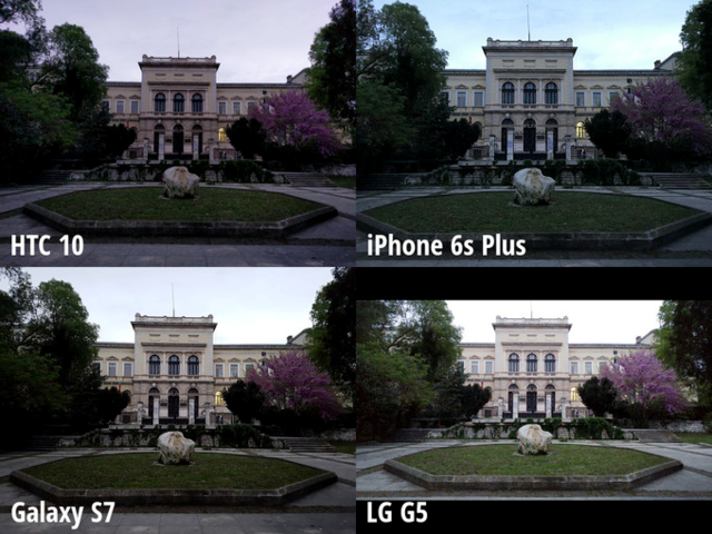 三星LG苹果HTC旗舰机拍照对比哪个更好3