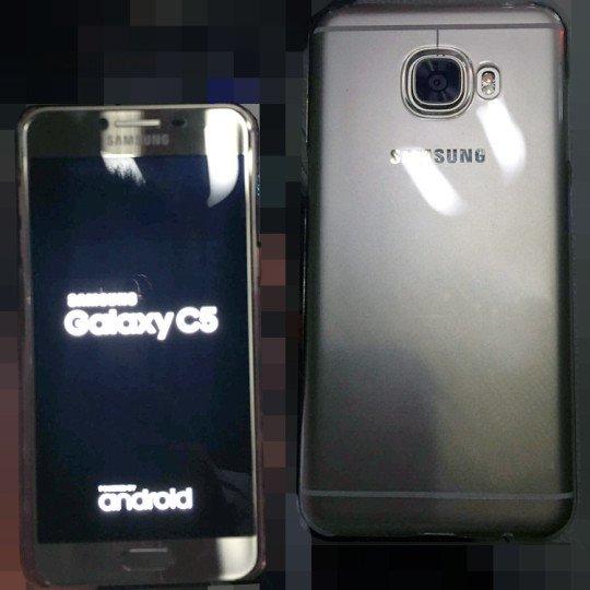 全金属机身：三星Galaxy C5谍照曝光 背面像HTC风格1
