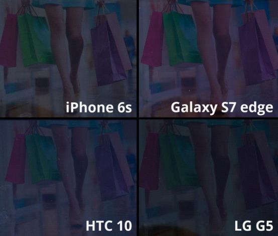 顶级手机强光显示对比 LG G5参数比较好实际比较差4