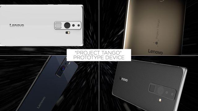 联想首款Project Tango手机曝光 支持AR技术1