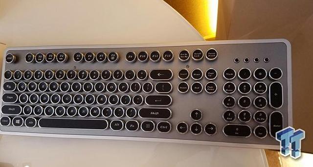 AZIO推出蒸汽朋克风格的机械键盘 或9月上市2