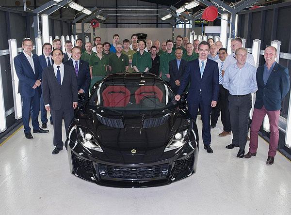 Lotus Evora 400 车型正式投入生产阶段1