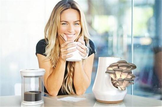 咖啡机能煮咖啡也能种蘑菇 你信吗？2