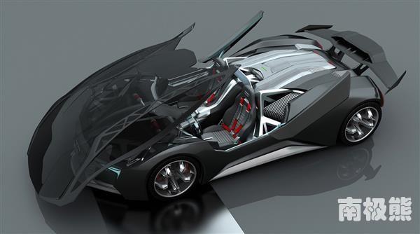 奥迪最新概念车曝光：核动力+3D打印合金车身！5