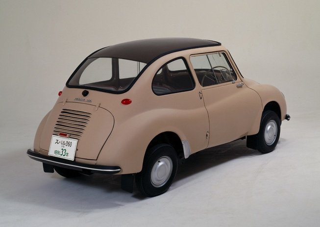 “斯巴鲁360”入选日本机械遗产 整车只有4千克1