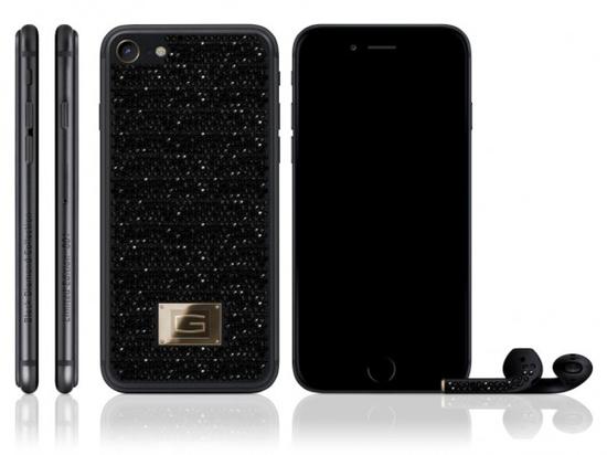 售50万美元 Gresso推iPhone 7黑钻定制版1