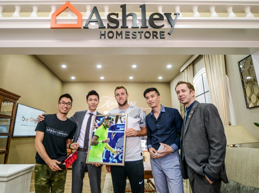 Ashley爱室丽家居全力升级中网观赛体验7