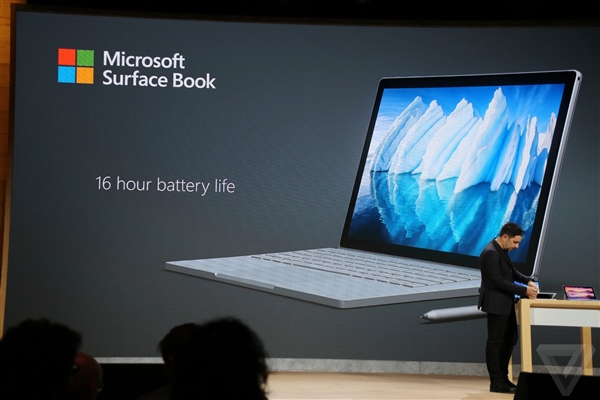 16小时恐怖续航 全新Surface Book发布3