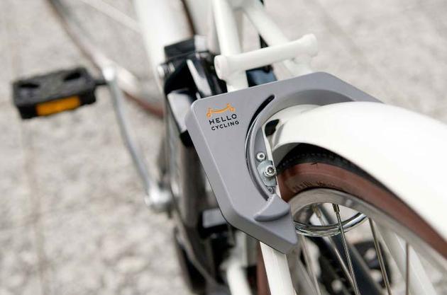 软银推共享单车系统 有GPS和智能车锁2