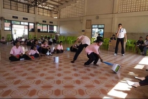 泰国公益行：海尔空调在社区学校“上岗”3