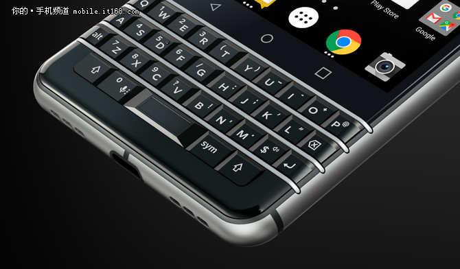 触控全键盘 黑莓正式发布KEYone手机2