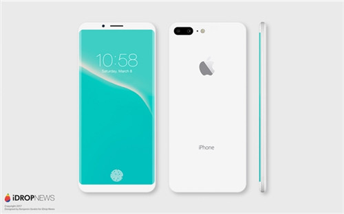iPhone 8比较帅渲染图曝光：外形看起来相当惊艳4