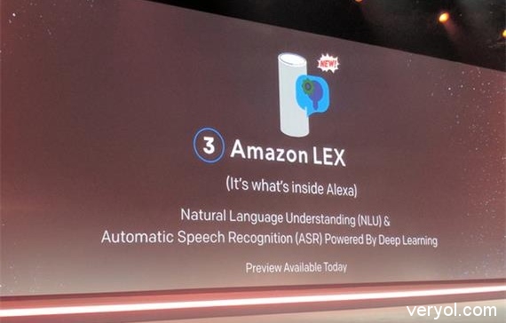 语音技术涅槃时刻真的来了?亚马逊推出Amazon Lex强势入局2