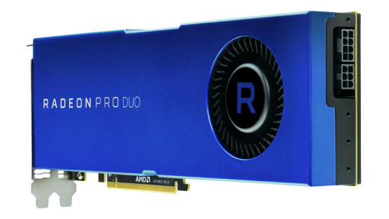 AMD将推出Radeon Pro Duo显卡 性能高Titan X两倍1