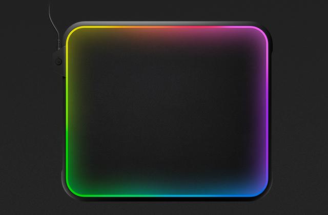 就是炫！赛睿发布全球首款双面RGB鼠标垫QcK Prism2