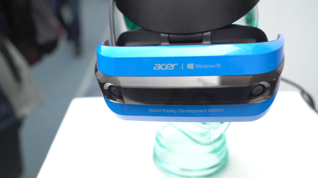 宏碁混合现实头盔试玩 当VR头盔用感觉很不错6