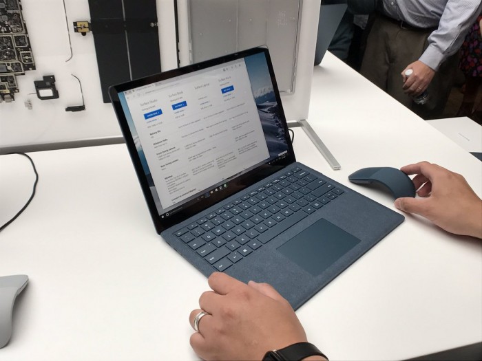 售价999美元起 外媒发布Surface Laptop体验视频2