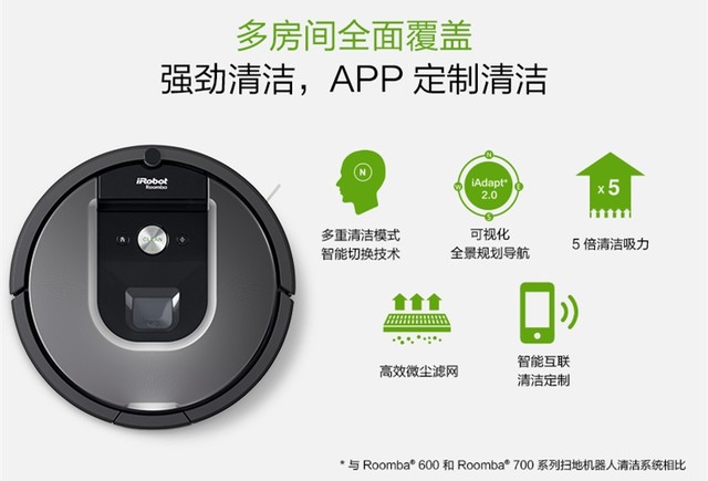 军工品质 iRobot960扫地机器人新品热卖1