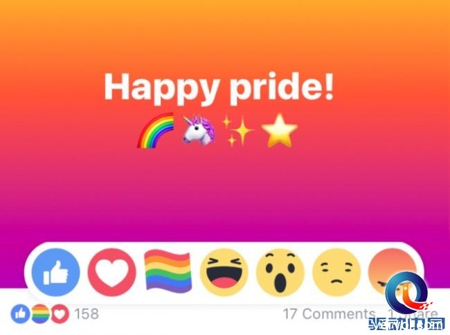 Facebook等多家科技公司更新产品 支持LGBTQ傲娇大游行1