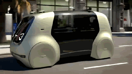 大众推出Sedric概念车 自动驾驶外观超萌