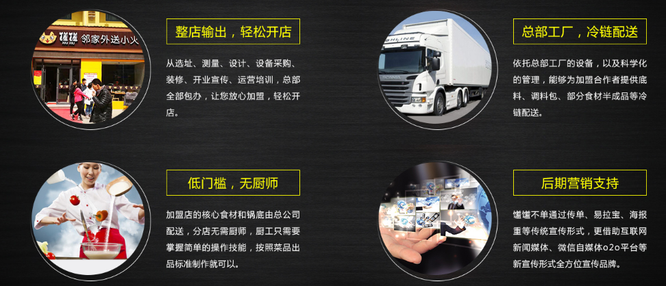 馐馐邻家外送小火锅加盟优势