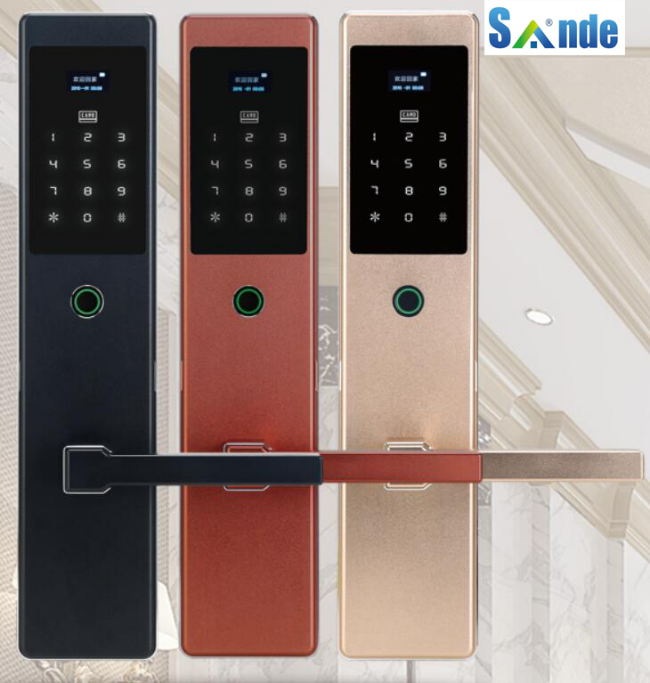三德智能門(mén)鎖，家庭智能門(mén)鎖A-Z8