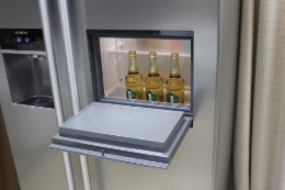 美的对门冰箱带欧式吧台设计热销