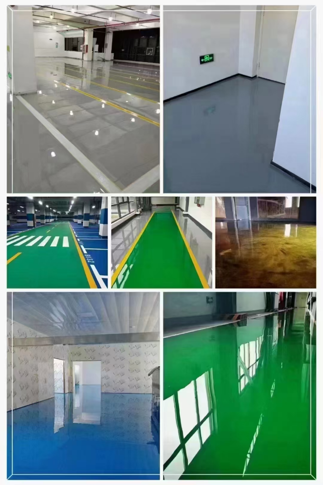 丙烯酸涂料工程地面環(huán)氧漆材料車間平面漆聚氨酯地坪漆