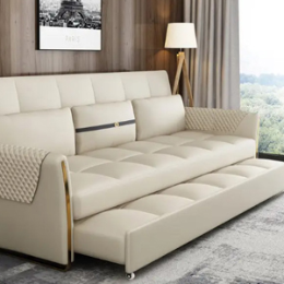 皮艺沙发床十大品牌