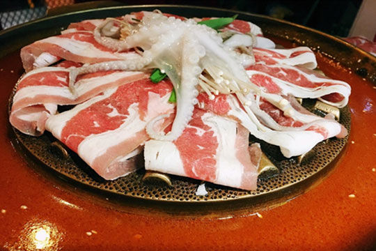 韩江川章鱼水煎肉加盟产品图