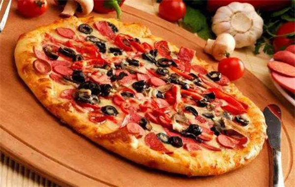 掉金渣中式披萨 掉金渣中式披萨